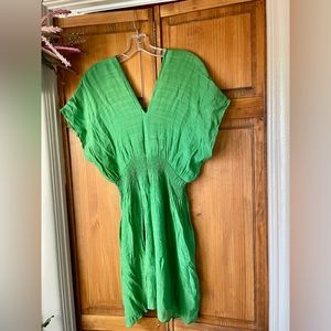 Kelly green lightweight dress